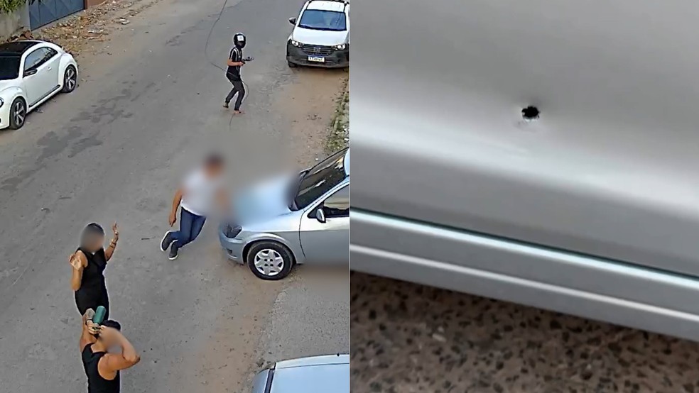 Câmera de segurança registra assalto em oficina em São Luís