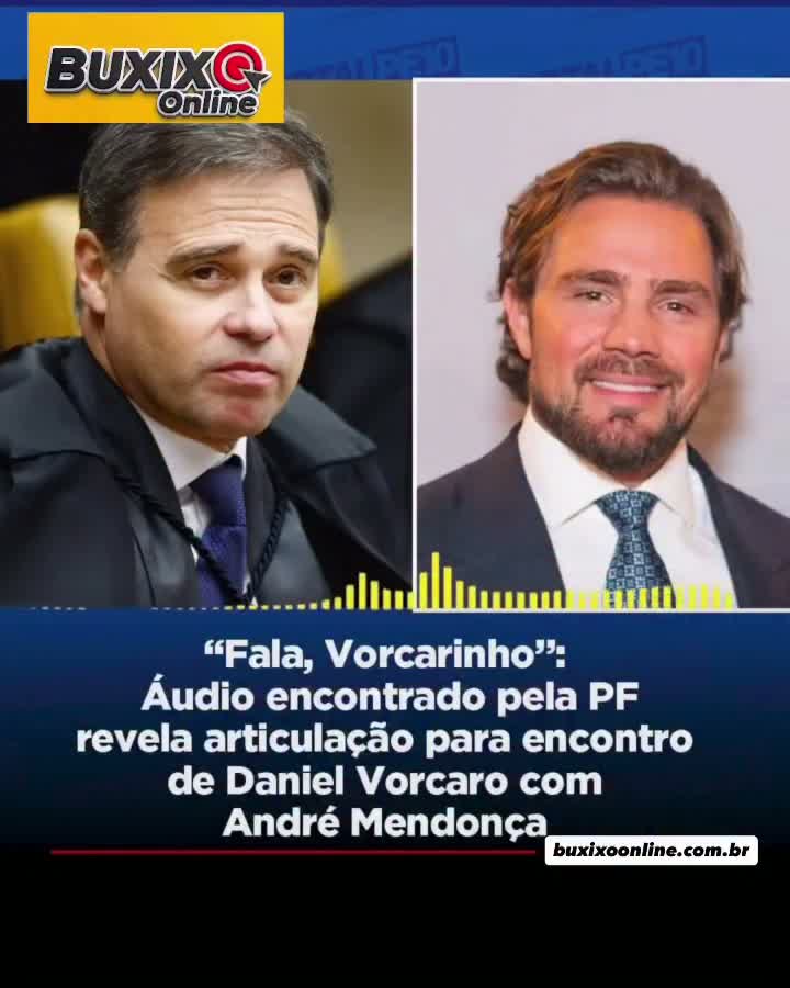Reportagem sobre encontro entre Daniel Vorcaro e o ministro André Mendonça