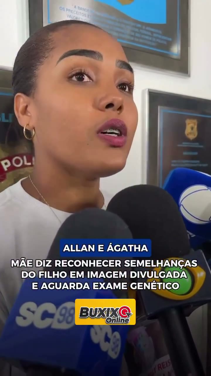 Mãe de Allan e Ágatha dá entrevista sobre reconhecimento de semelhanças em nova imagem das crianças