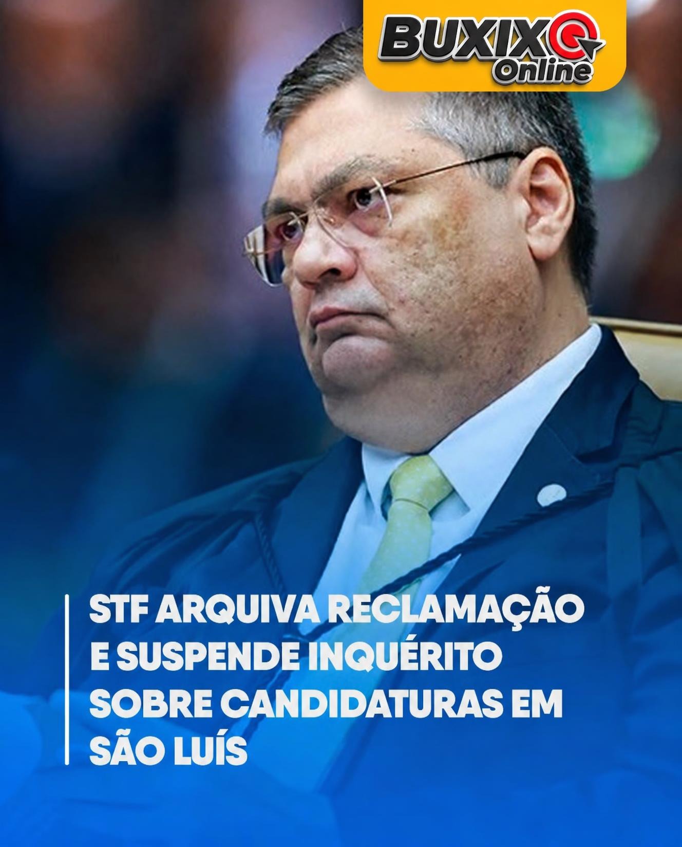 Ministro Flávio Dino durante sessão do Supremo Tribunal Federal
