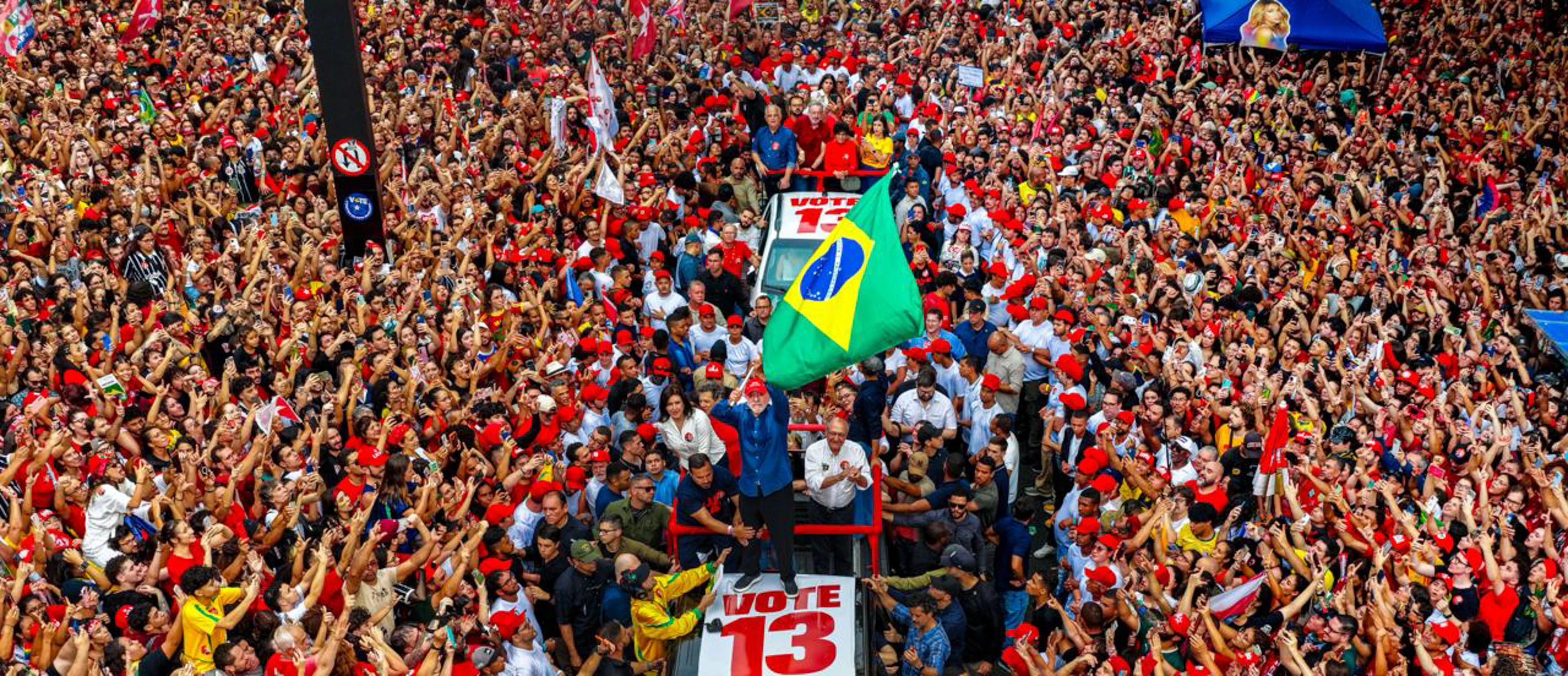 Luiz Inácio Lula da Silva, em imagem da reportagem sobre o segundo turno presidencial