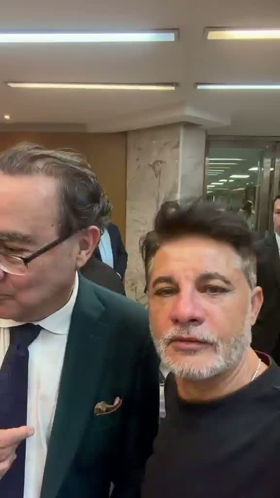Magalhães, presidente estadual do Avante, em encontros políticos em Brasília