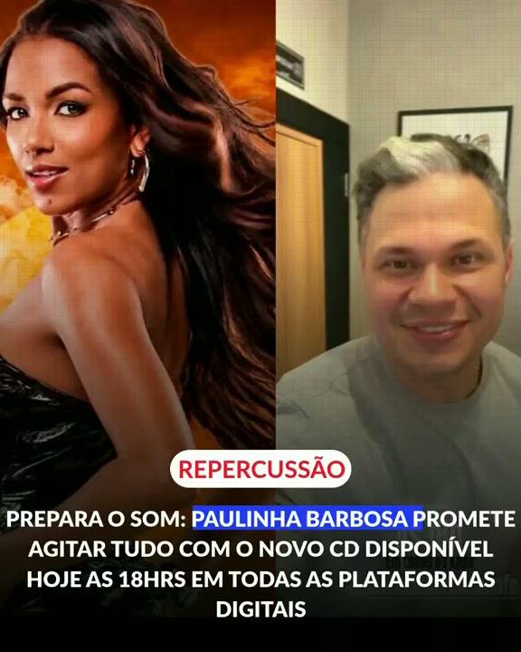 Paulinha Barbosa divulga o novo CD “Do Jeito que o Povo Gosta”